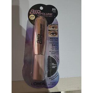 L'Oreal Air Volume Mega Mascara~ 851 Black~ .3 fl oz~ NEW!